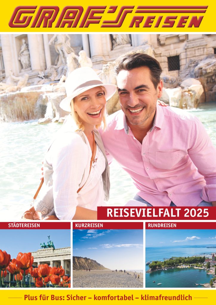 Katalog druckfrisch eingetroffen (RV) | Graf's Reisen